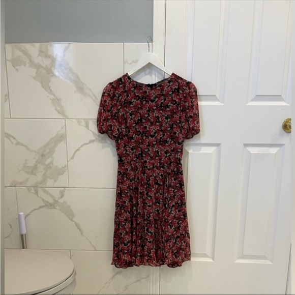 Zara Floral Print Dress - Picture 2 of 6